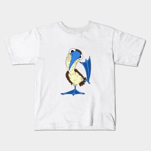 The Blue Footed Booby Kids T-Shirt